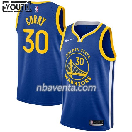 Camiseta Niños Golden State Warriors Stephen Curry 30 2019-20 Nike Icon Edition Swingman